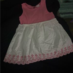 Joe Fresh Pink and White Kids Dress